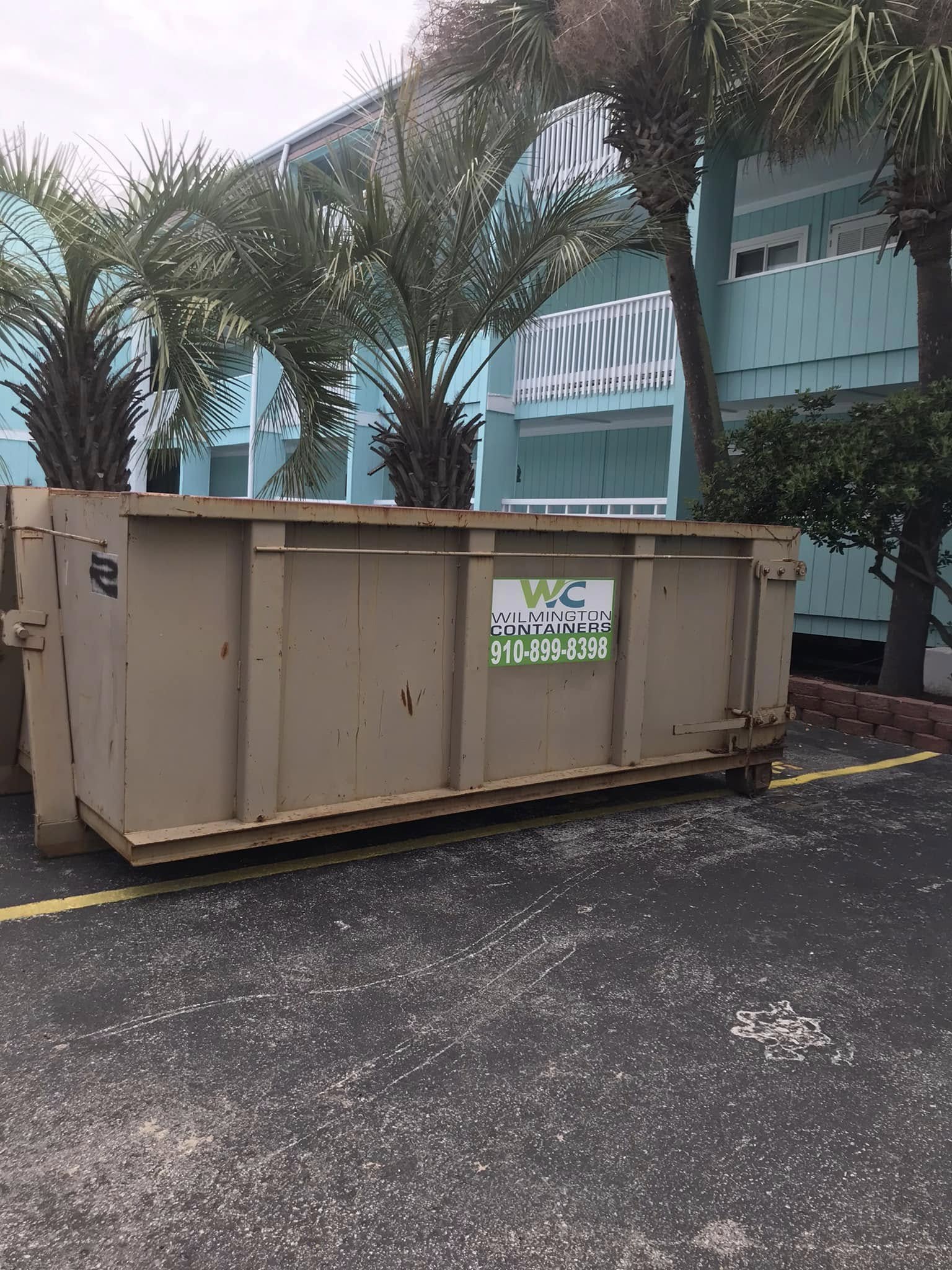 Wilmington Containers container on the job
